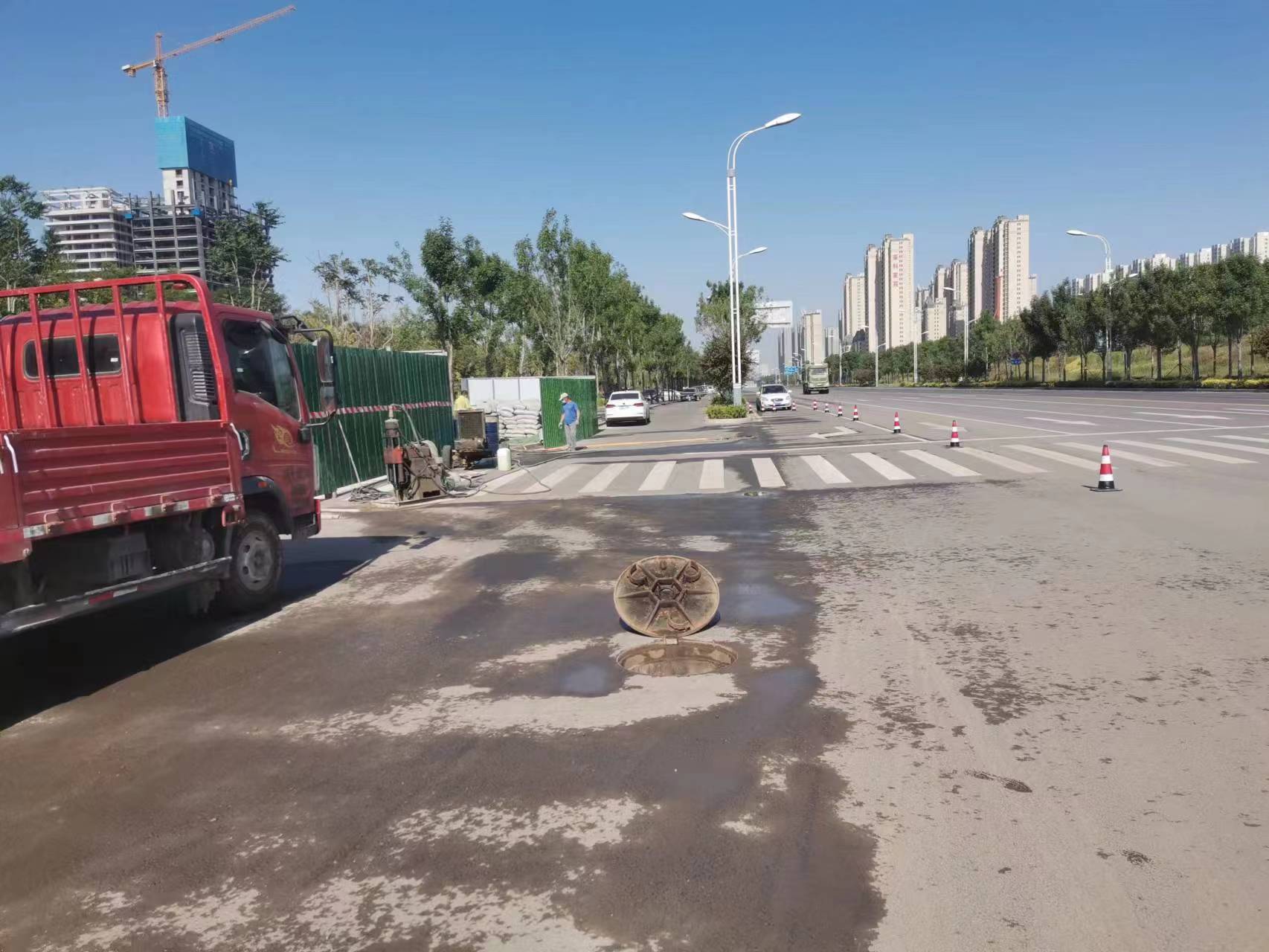 田东路面地基沉降注浆
